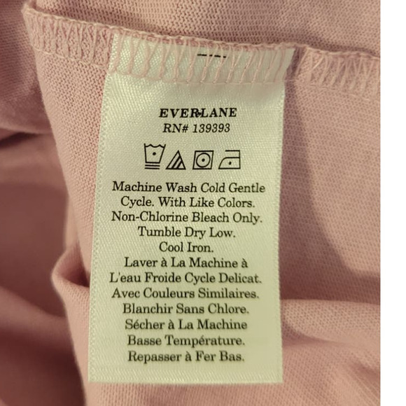 Everlane Dress Womens X-Small 100% Organic Cotton Preppy Minimalist Casual NWT - Picture 6 of 9